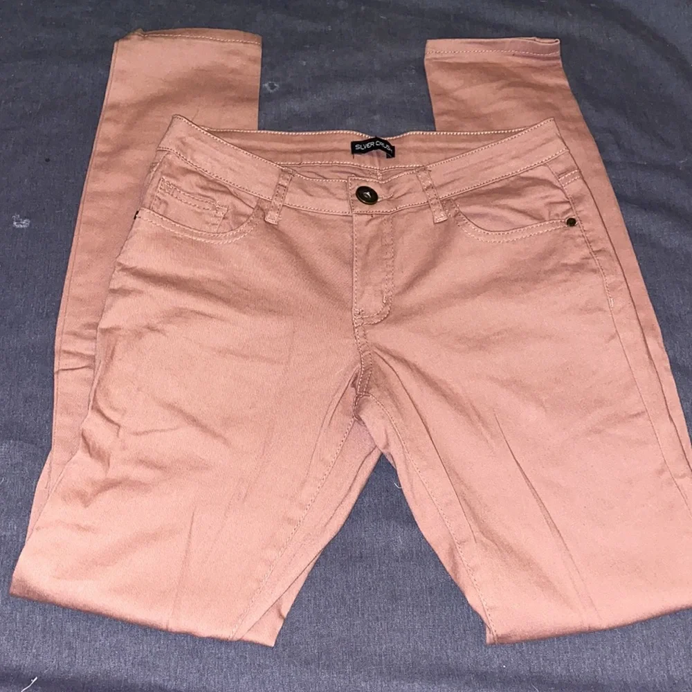 Silver crush | junior’s jeans | skinny | size 3/4 | blush - Picture 1 of 5